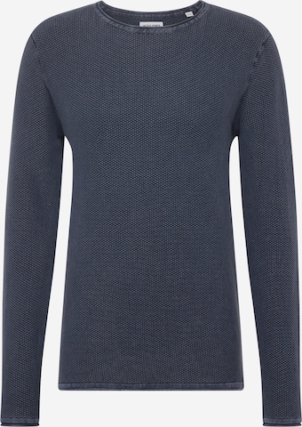 JACK & JONES Trui 'Sylvest' in Blauw: voorkant