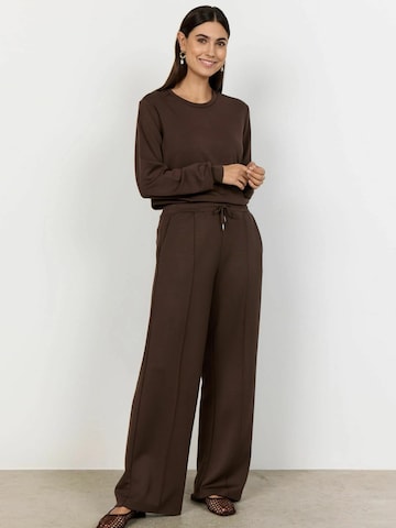 Soyaconcept Regular Broek in Bruin
