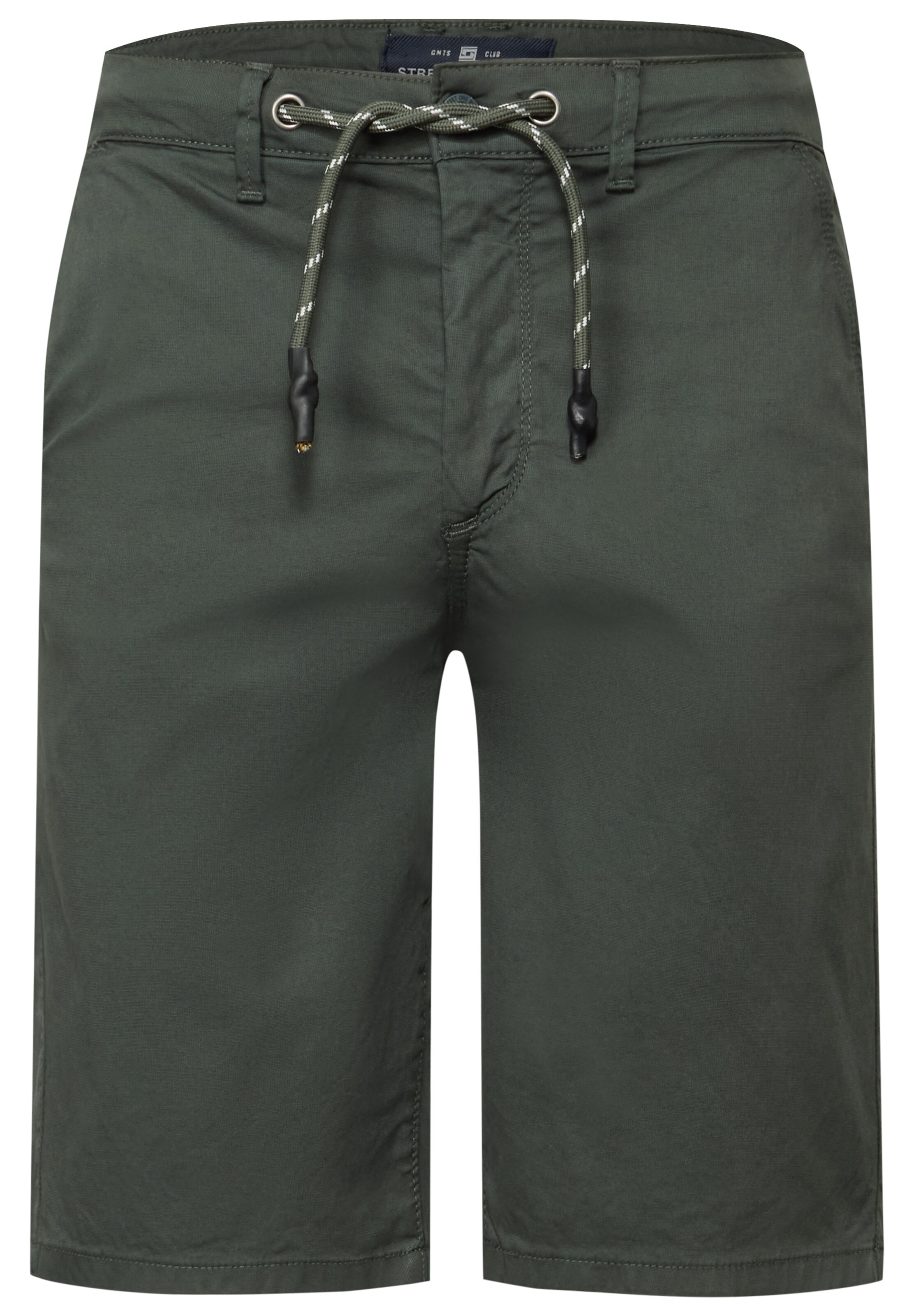 Street One MEN Regular Pants in Green: front