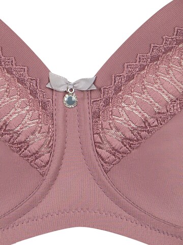 SUSA T-shirt Bra 'Santorin' in Pink