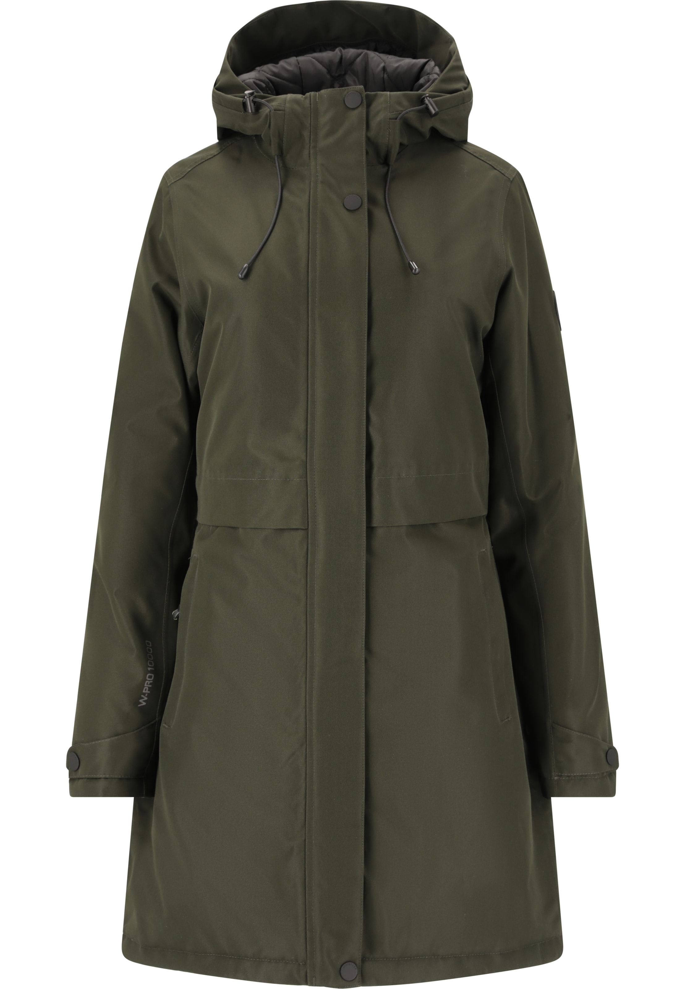 Whistler Outdoor jacket 'Mullie V2' in Green: front