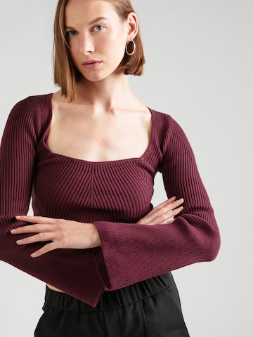 HOLLISTER Sweater in Purple: front