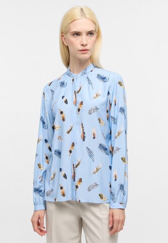 ETERNA Blouse in Blauw: voorkant