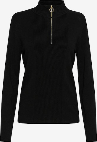 Cream Pullover 'Dela' in Schwarz: predná strana