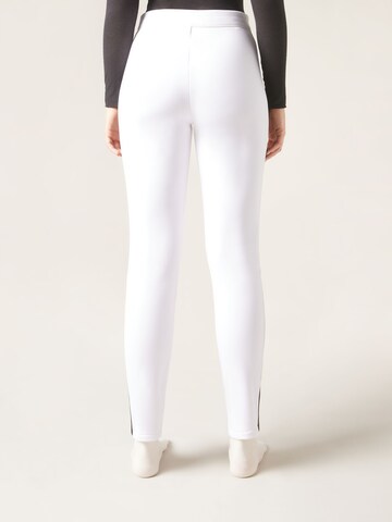 CALZEDONIA Regular Sporthose in Weiß