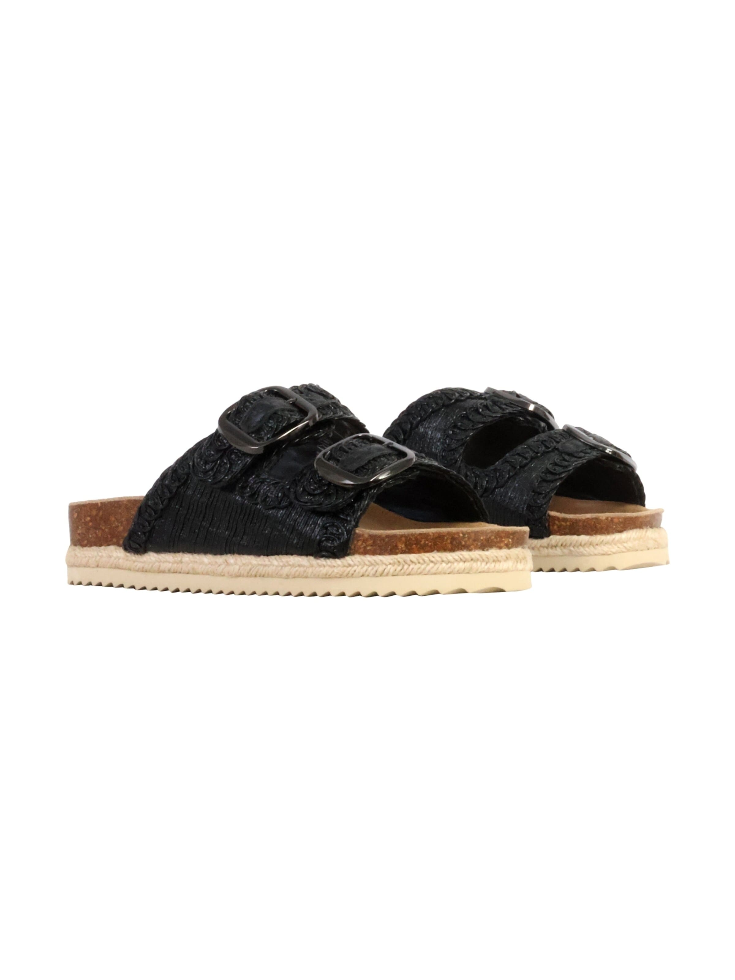Xti Sandale 'Ledersandalen'‌‌‌‌‌‌‌ in Schwarz
