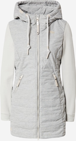 Ragwear Between-Season Jacket 'LUCINDA' in White: front