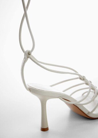 MANGO Sandals 'corde' in White