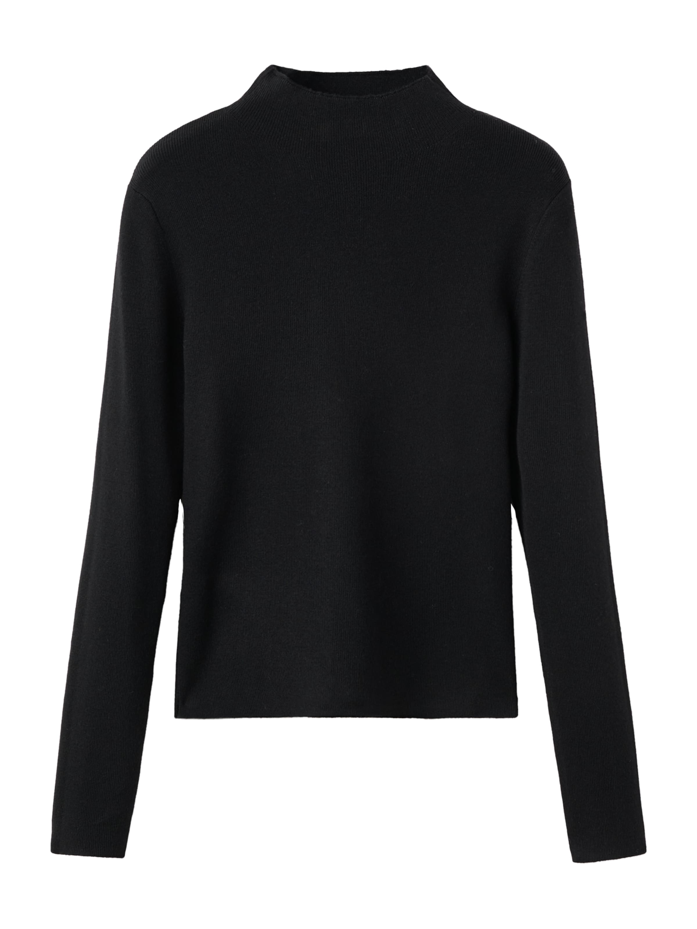 MANGO Пуловер 'HIELO' в черно: отпред