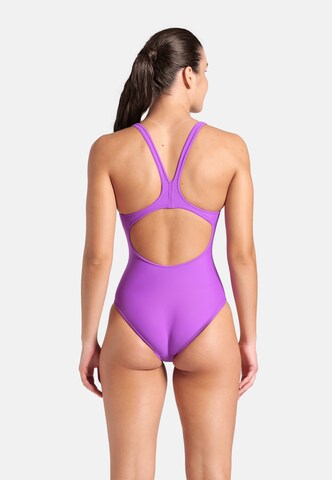 ARENA Bustier Strój kąpielowy 'DYNAMO' w kolorze fioletowy