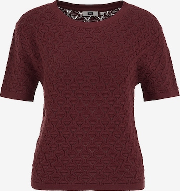 WE FashionPulover - crvena boja: prednji dio