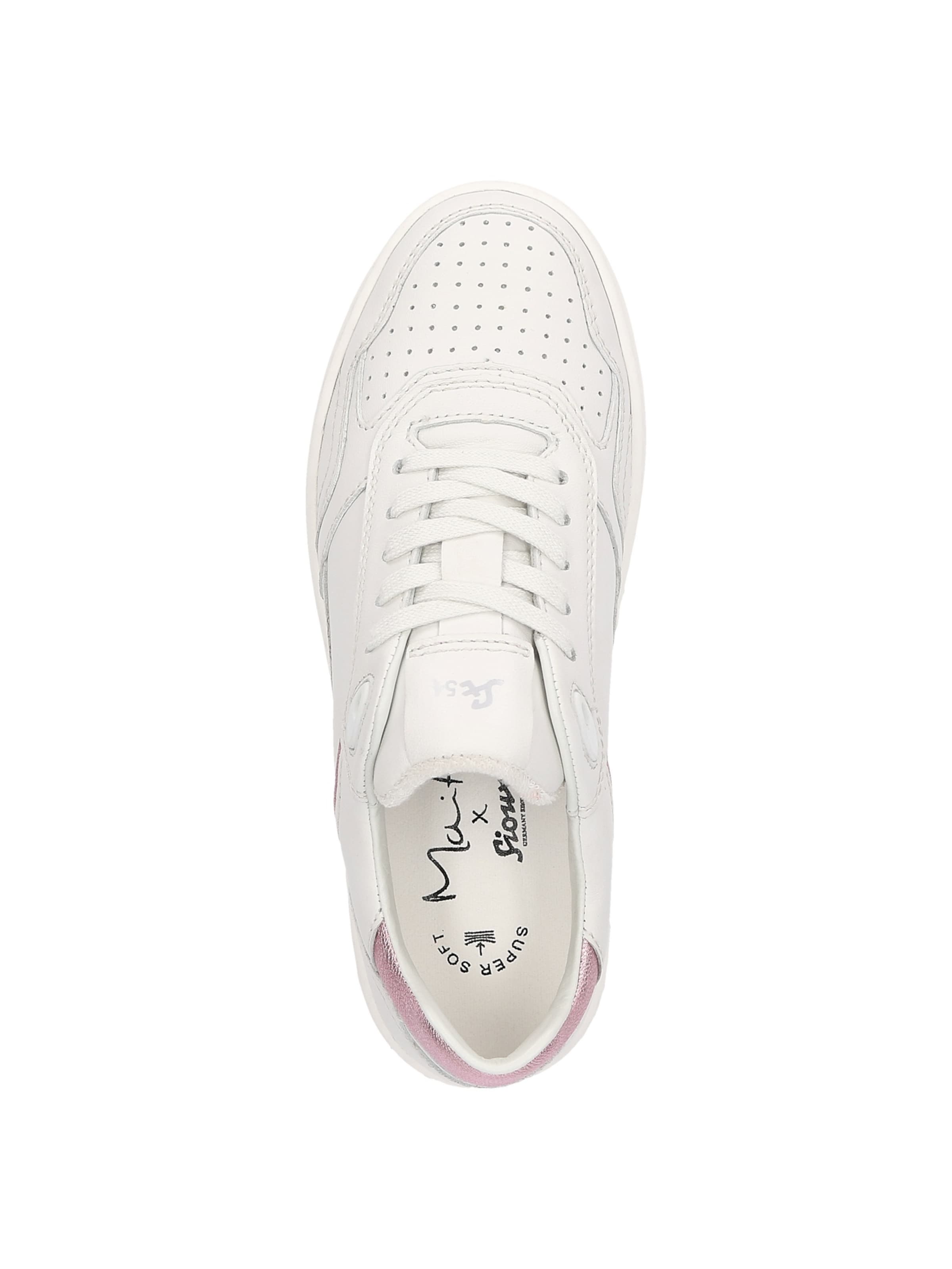 Baskets basses 'Maites' SIOUX en rouge