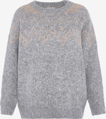 pelēks Jalene Džemperis 'Fairy Isle': no priekšpuses