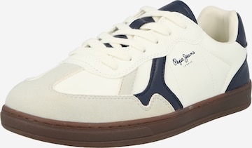 Sneaker low 'CLASS' de la Pepe Jeans pe alb: față