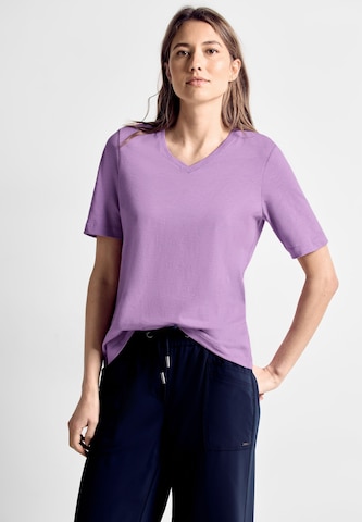 CECIL Shirt in Purple: front