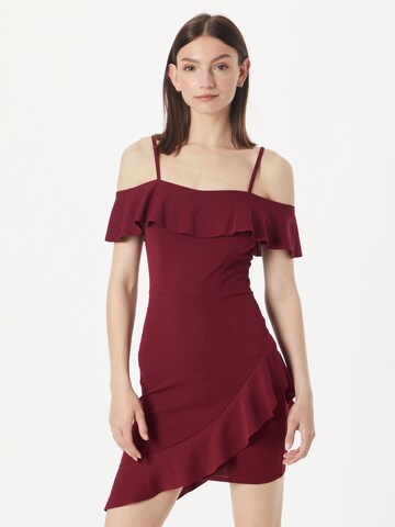 WAL G. Dress 'REVRA' in Red: front