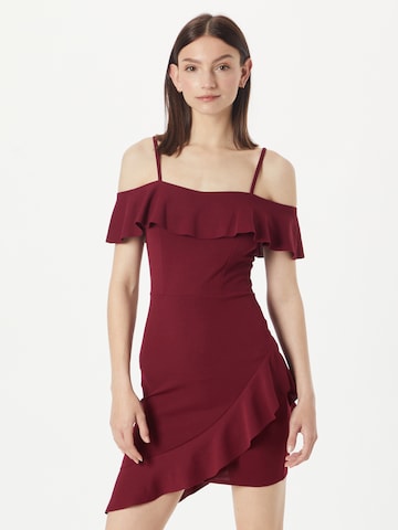 WAL G. Dress 'REVRA' in Red: front