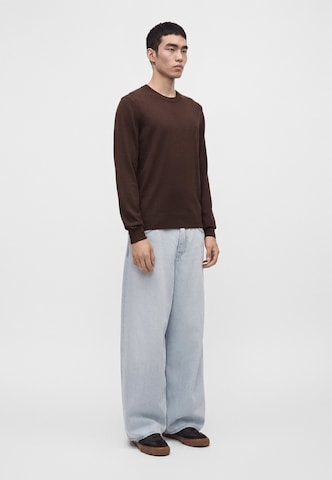 BOSS Sweter 'H-Leno-L' w kolorze brązowy