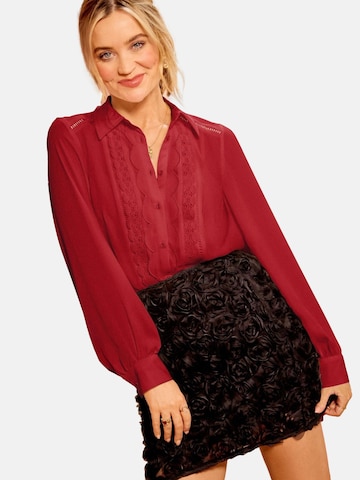 love & roses Blus i röd: framsida