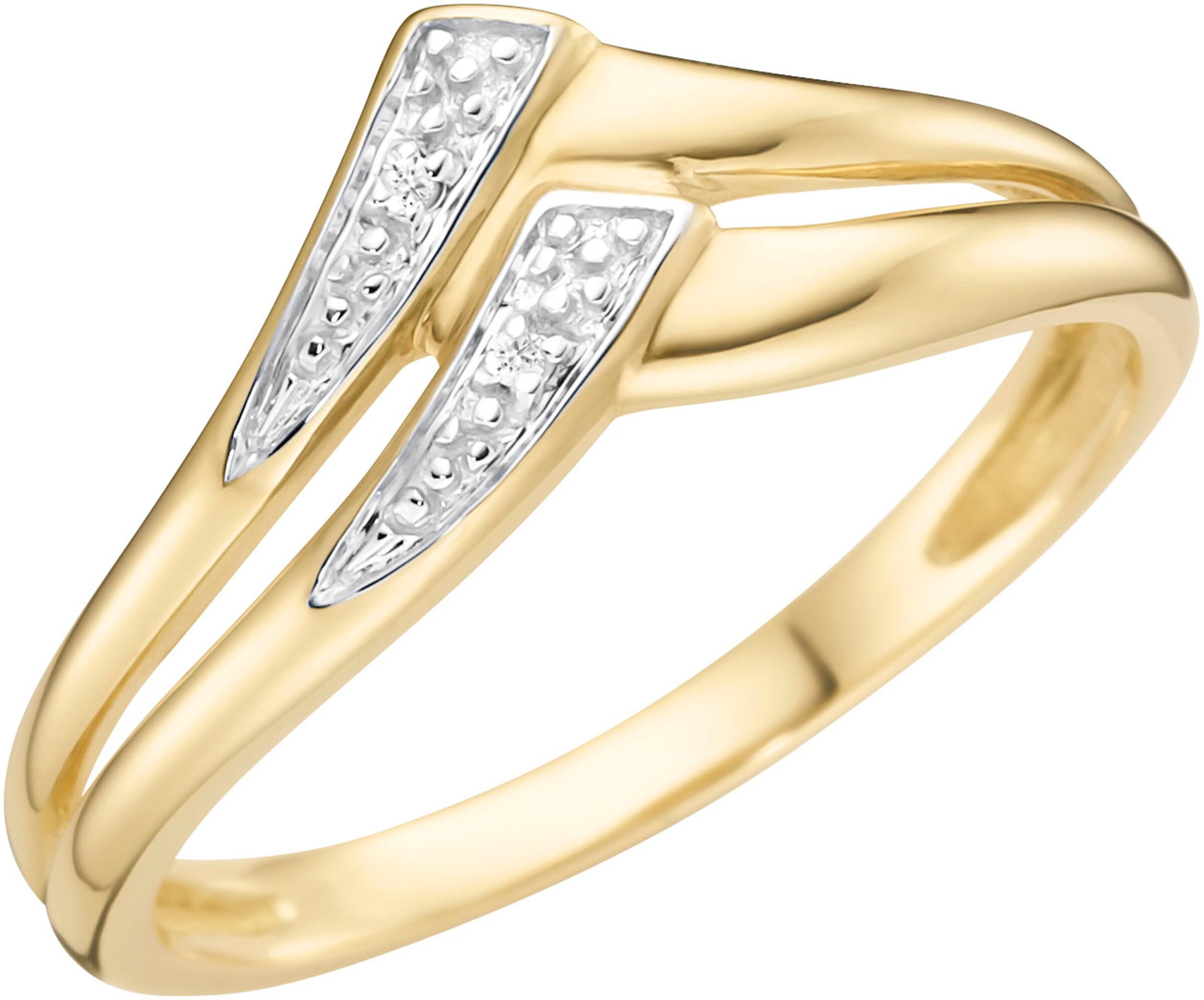 FIRETTI Ring in Gold: Vorderseite