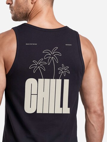 Neverless Shirt 'Chill'‌‌‌‌‌‌‌‌ in Schwarz