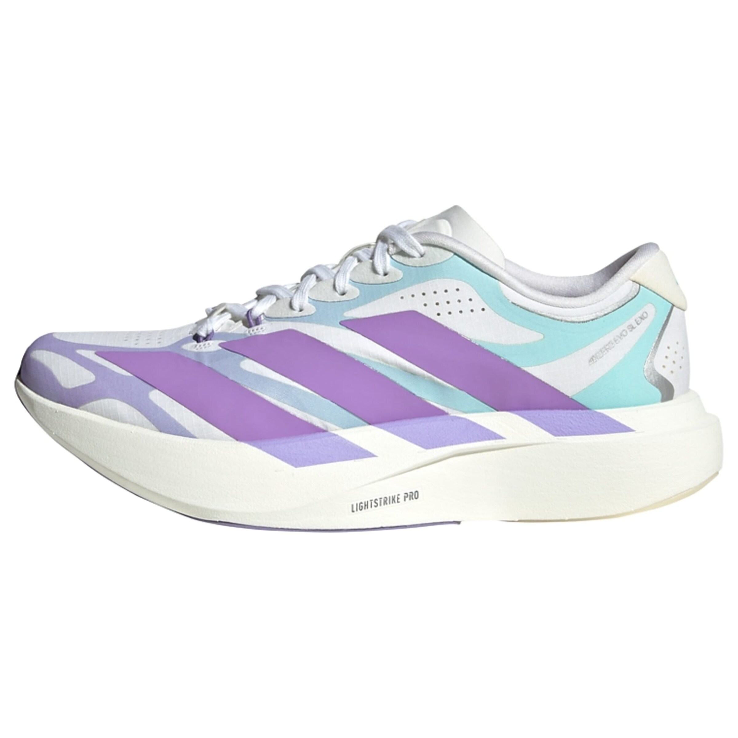 ADIDAS PERFORMANCE Обувь для бега 'Adizero Evo Sl' в Белый: спереди