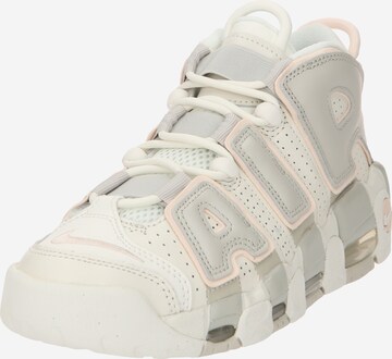 Baskets basses 'Air More Uptempo' Nike Sportswear en beige : devant