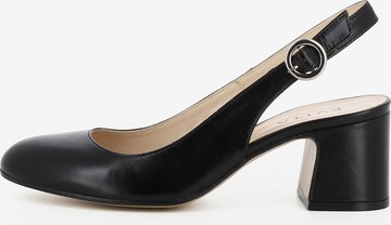 EVITA Damen Sling Pumps JENNY in Schwarz