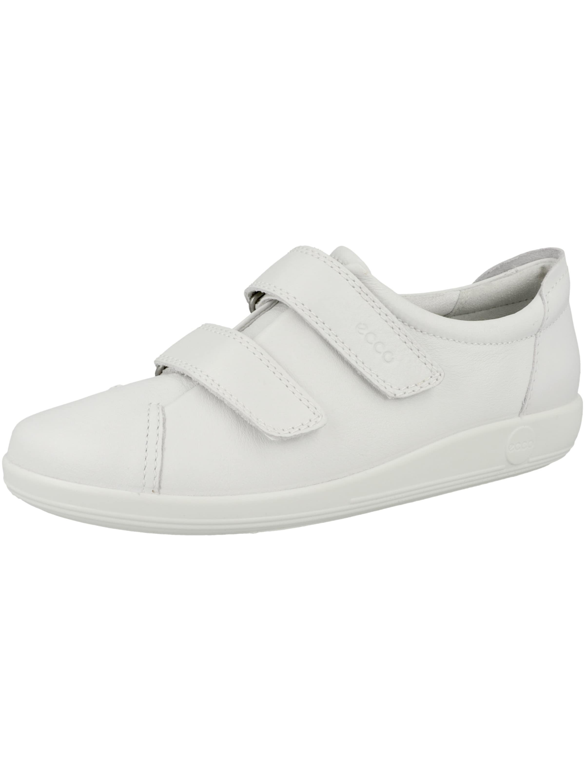 balts ECCO Kurpes ar šņorēm 'Soft 2.0': no priekšpuses