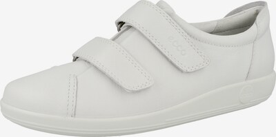 ECCO Chaussure de sport à lacets 'Soft 2.0' en blanc, Vue avec produit