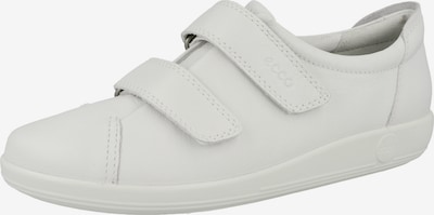 ECCO Chaussure de sport à lacets 'Soft 2.0' en blanc, Vue avec produit