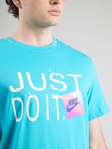 T-Shirt Nike Sportswear en bleu