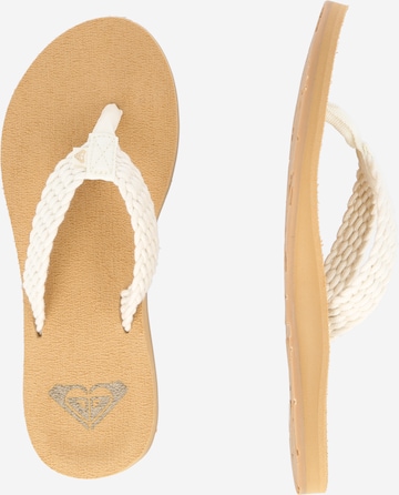 ROXY - Sandalias de dedo 'PORTO III' en blanco