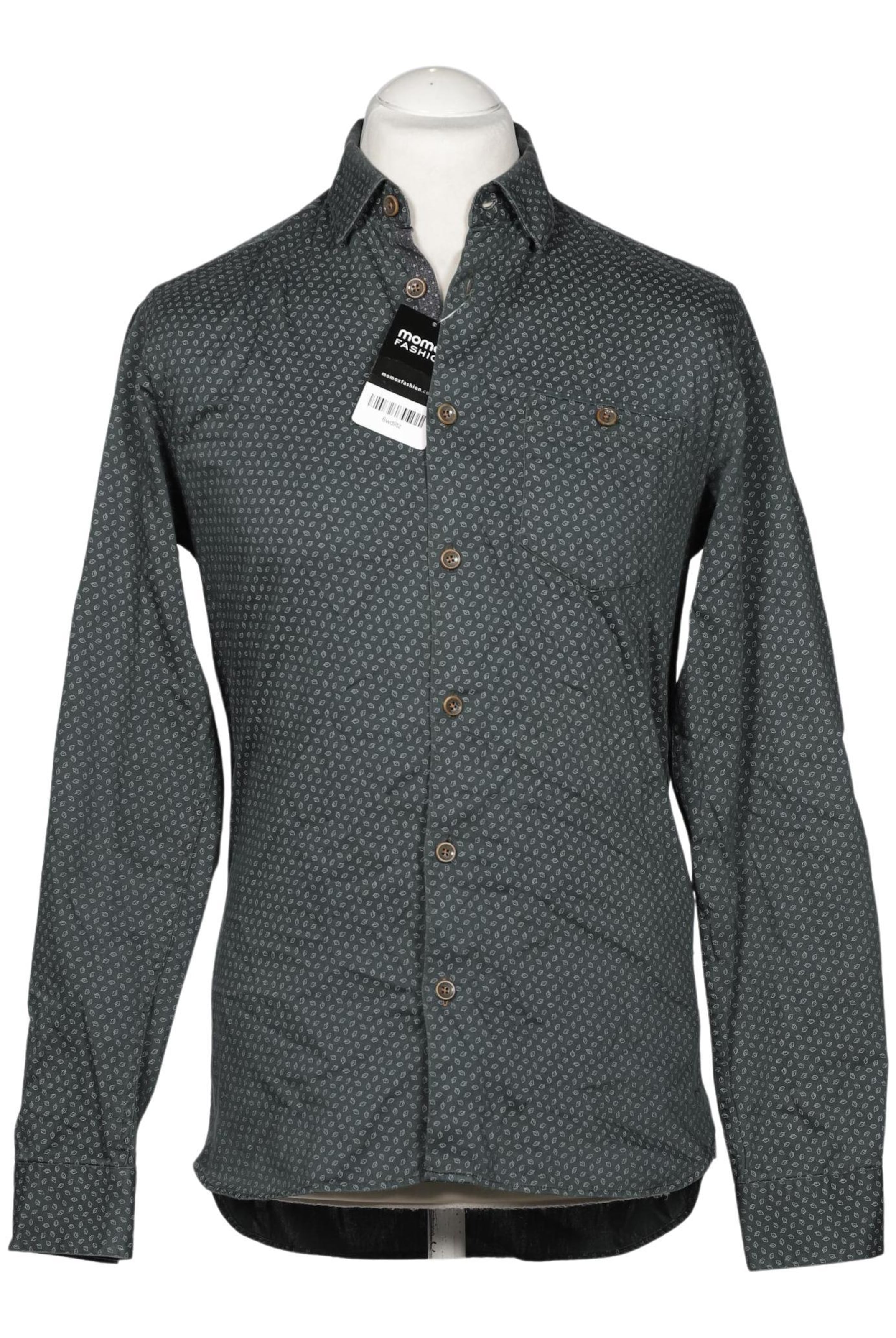 Ted Baker Hemd M in Grün: Vorderseite