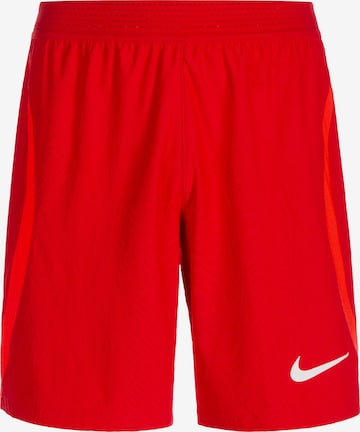 NIKE Slim fit Workout Pants 'Vapor IV' in Red: front