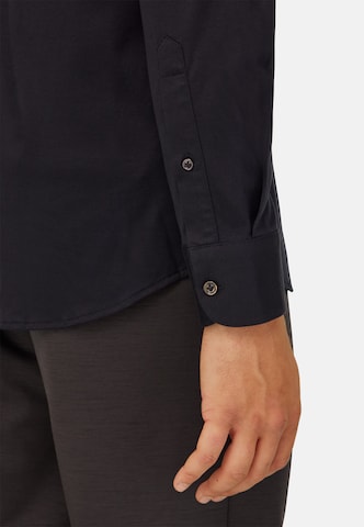 Boggi Milano Regular fit Overhemd in Zwart
