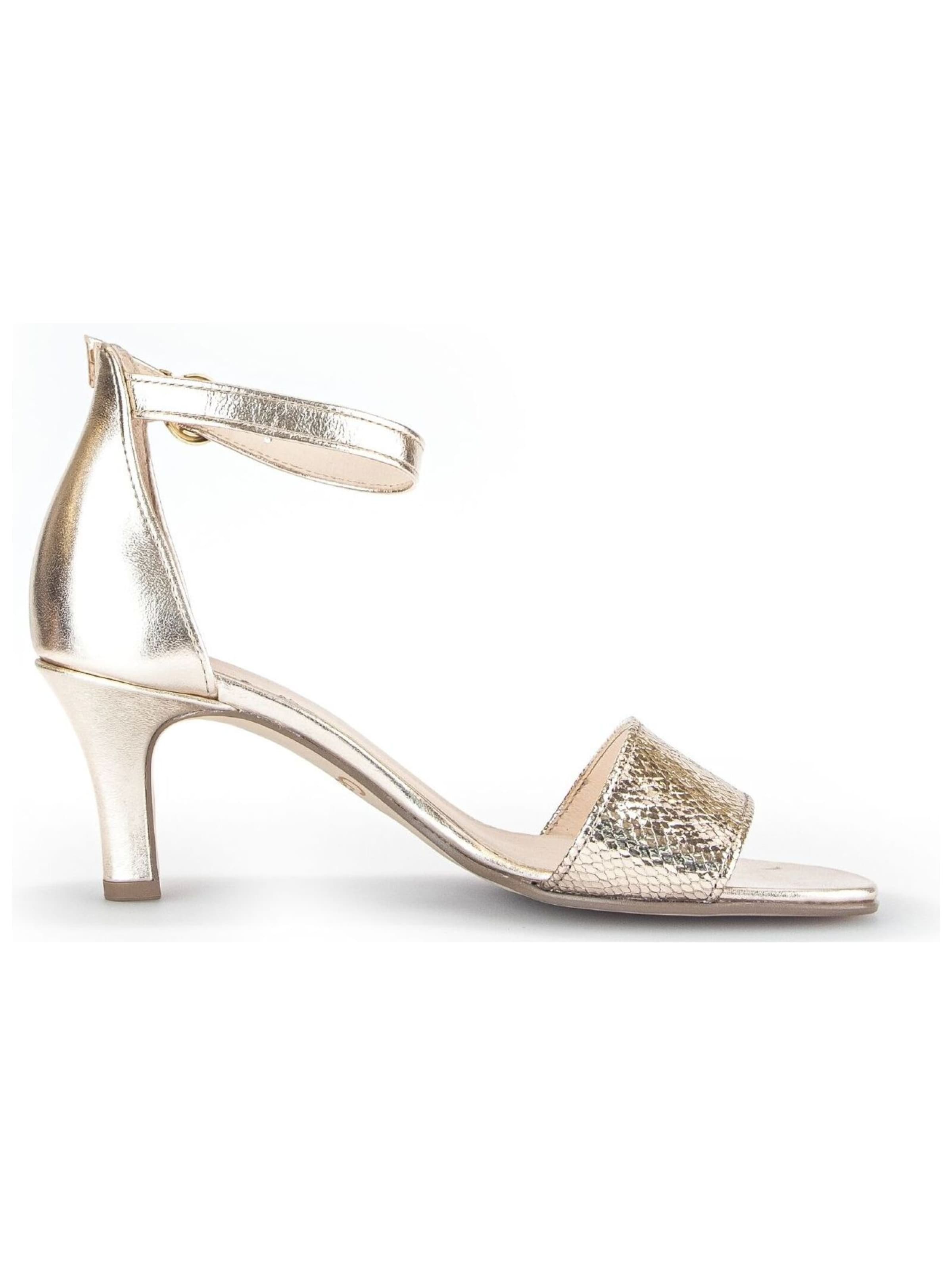 GABOR Sandale in Gold
