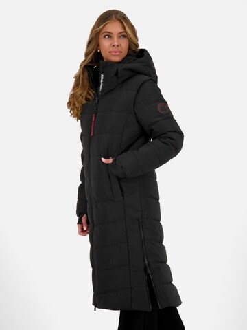 Alife and Kickin Winter coat 'Nelly' in Black