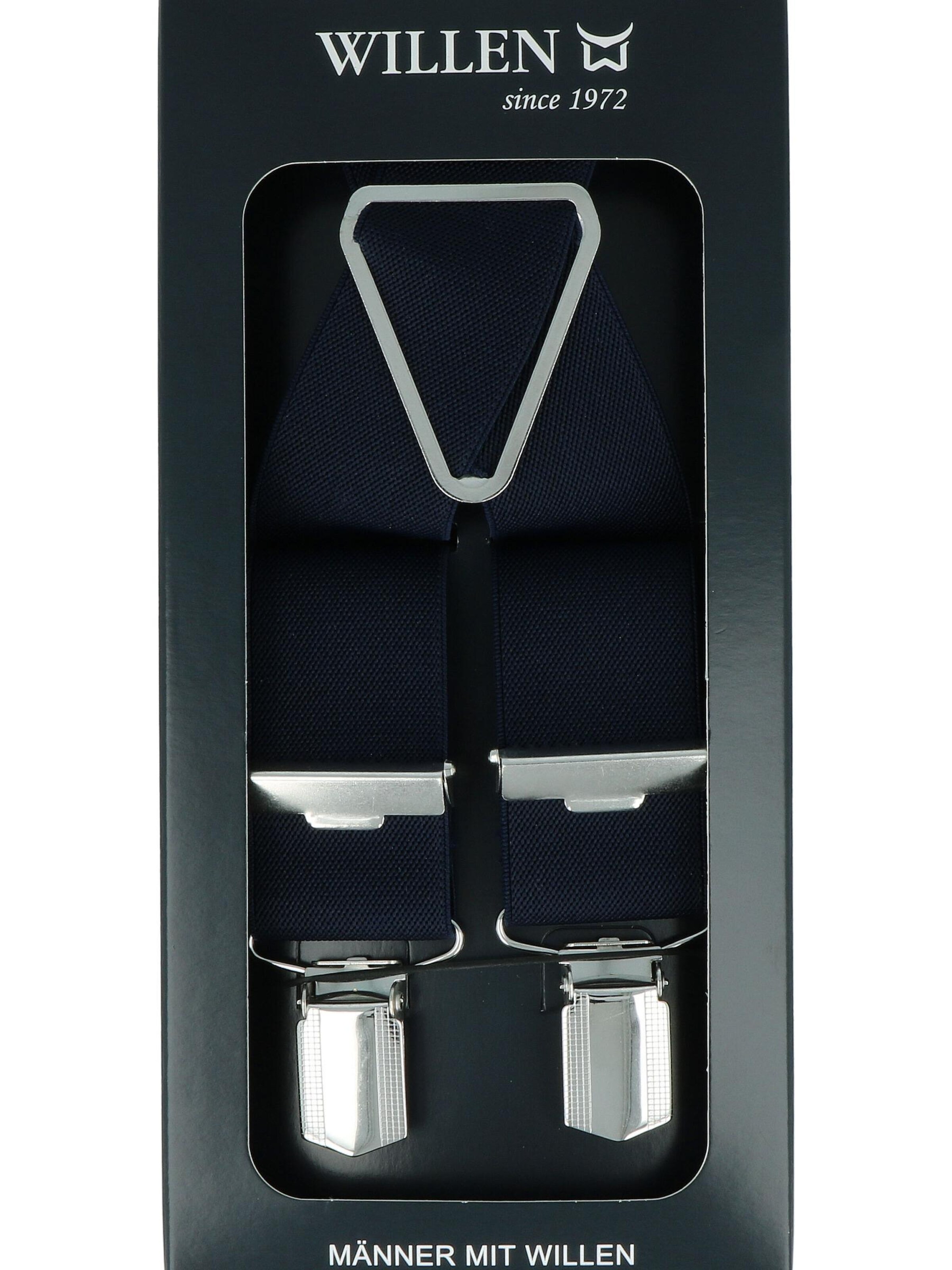 WILLEN Suspenders 'Uni' in Blue