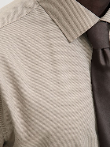 Slim fit Camicia di JACK & JONES in grigio