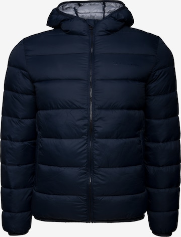 Champion Authentic Athletic Apparel Winter Jacket in Blue: front