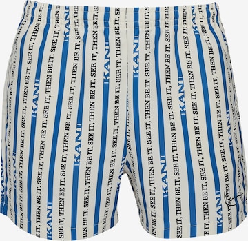 Pantaloncini da bagno di Karl Kani in blu: frontale