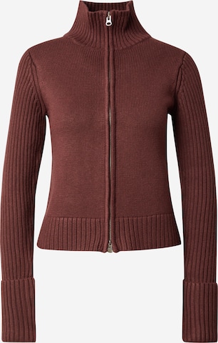 Cardigan 'Winona' WEEKDAY en rouge : devant