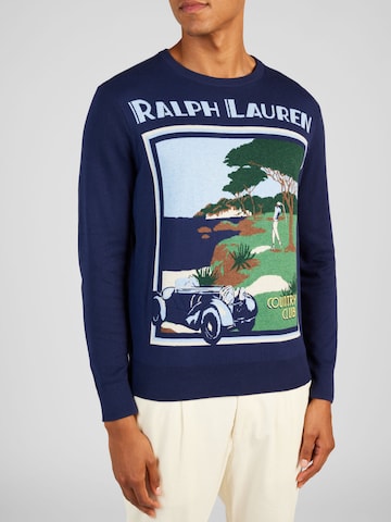 Pull-over Polo Ralph Lauren en bleu