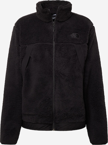 Jachetă  fleece funcțională de la THE NORTH FACE pe negru: față