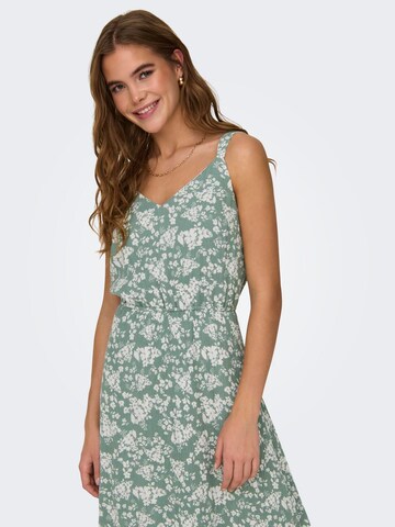 ONLY Summer Dress 'KARMEN' in Green