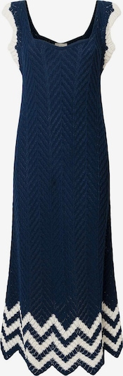 Pepe Jeans Strickkleid 'Ollie' in navy / weiß, Produktansicht