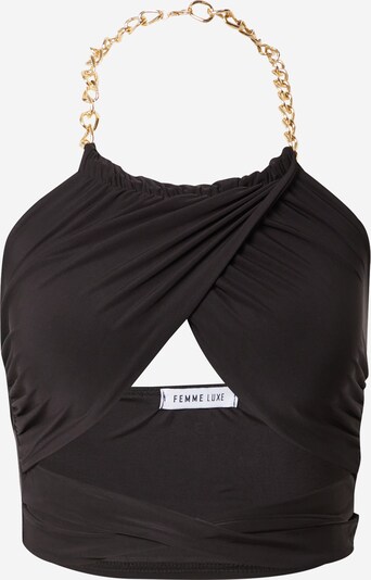 Femme Luxe Top 'VICTORIA' u crna, Pregled proizvoda