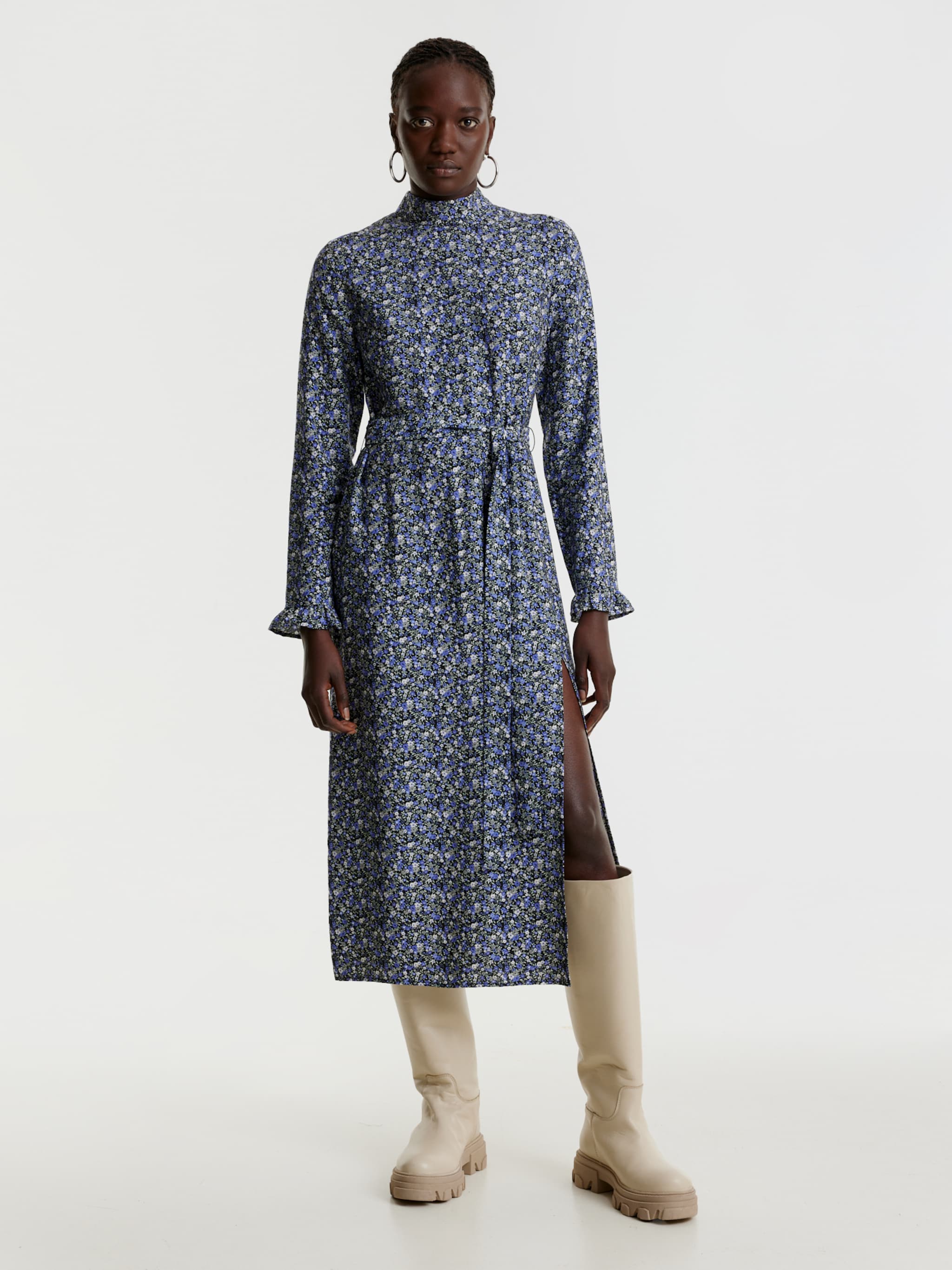 EDITED Producten Jurk 'Neha' Lila