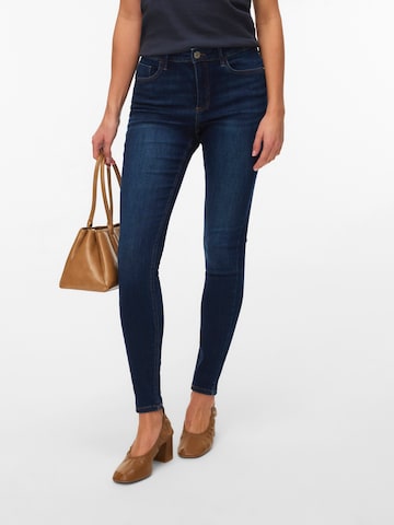 VERO MODA Skinny Jeans 'VMPOLLY' i blå: forside